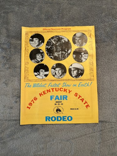Vintage 1976 kentucky fair - vintage,