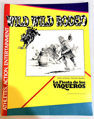 1992 tucson rodeo - tucson, program