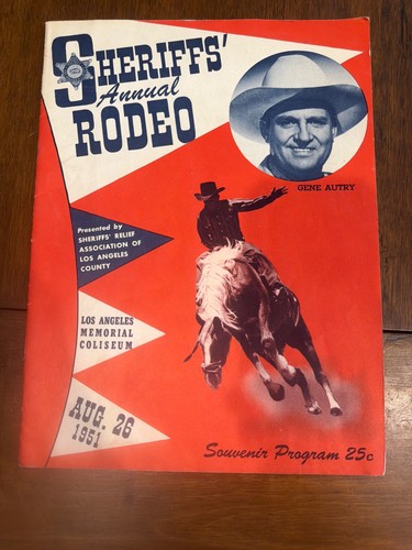 1951 sheriff annual rodeo - sheriff's,