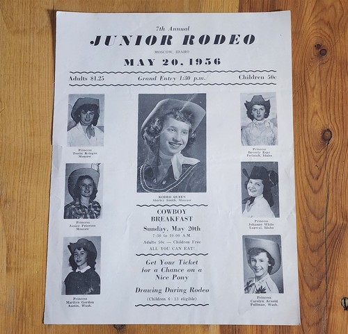 1956 7th annual junior rodeo - 7th,