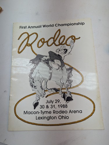 Rodeo 1st annual - annual, world