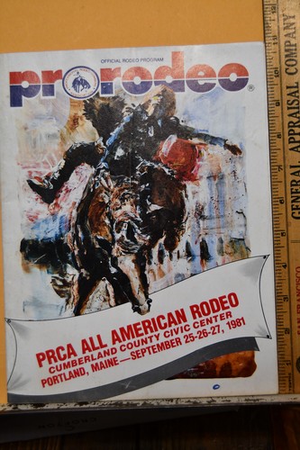 1981 pro rodeo program - 1981,