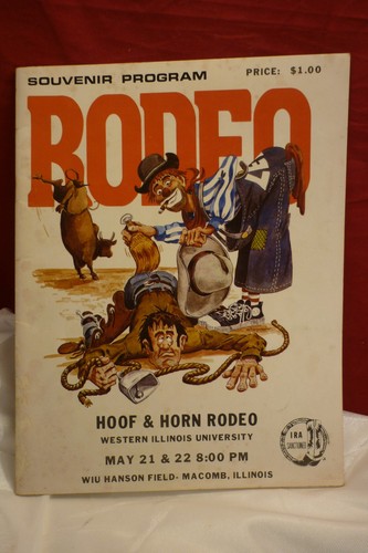 Rodeo souvenir program 1976 - program,