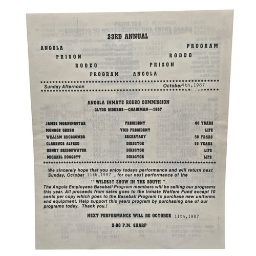 23rd annual angola prison - annual,