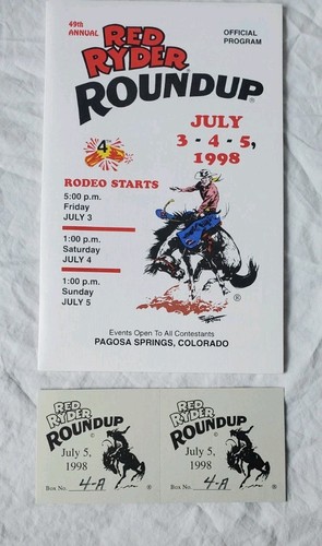 1998 red ryder - red, rodeo