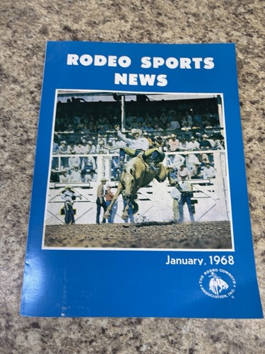 Rodeo sports news - rodeo, 1968