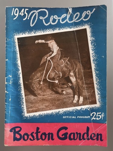 Vintage 1945 rodeo world - vintage,