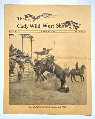 Vintage the cody wild west - the,
