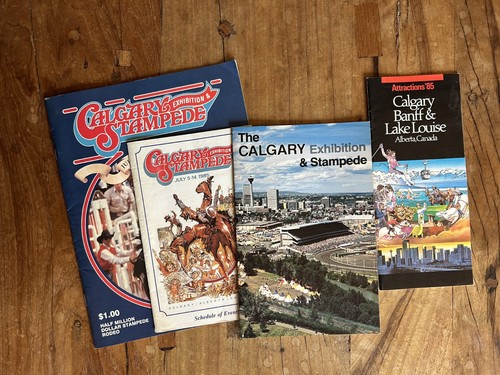 1985 calgary stampede piece - stampede, 4-piece