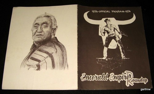 Rodeo program 1956 with roster - with,
