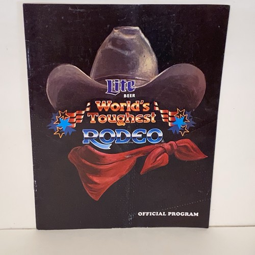 Vintage 1985 pro rodeo world - 1985,
