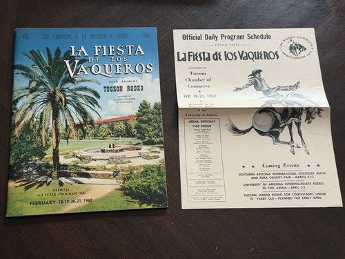 Vintage 1960 tucson rodeo - vintage,