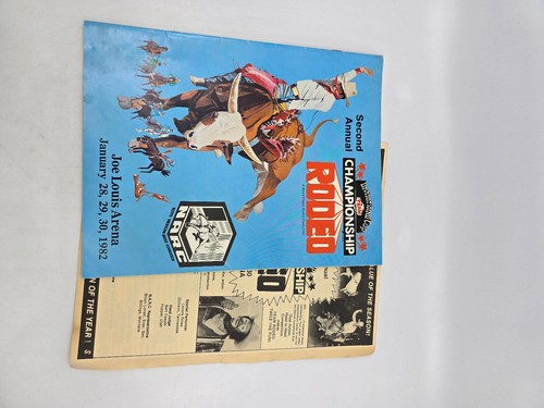 Championship rodeo program - championship,