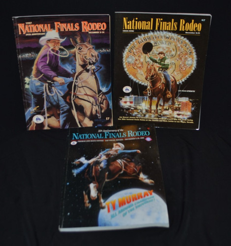 National finals rodeo programs - national,